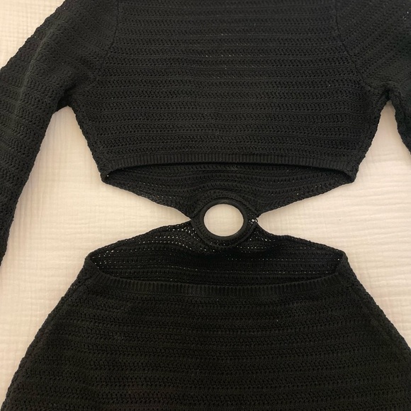 Devon Windsor Fallon Dress Black Size Large NWOT - Picture 6 of 6